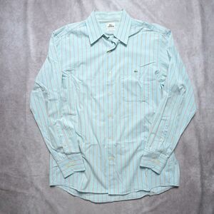 Lacoste Classic Striped Button Front Dress Shirt - Men’s 42 / Large